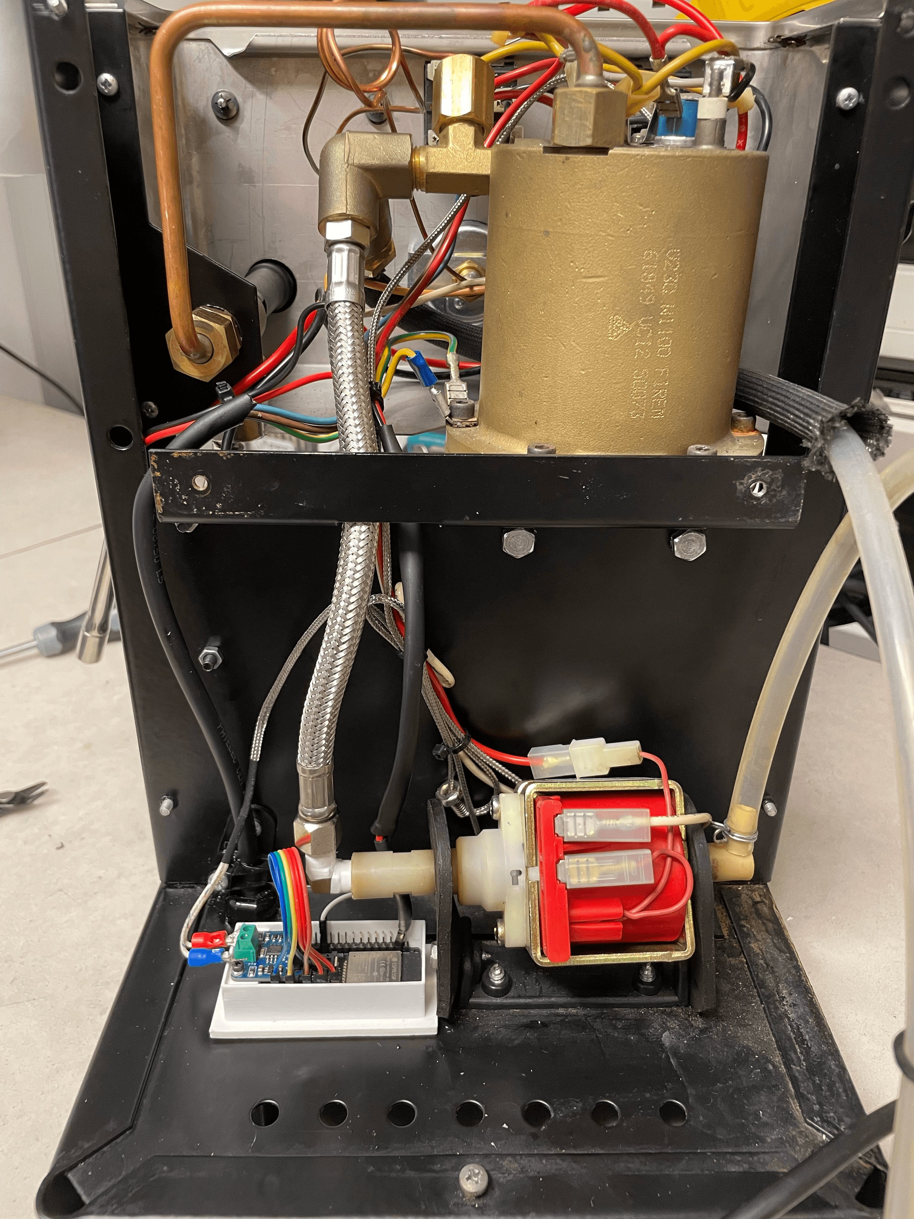 Picture of the manometer