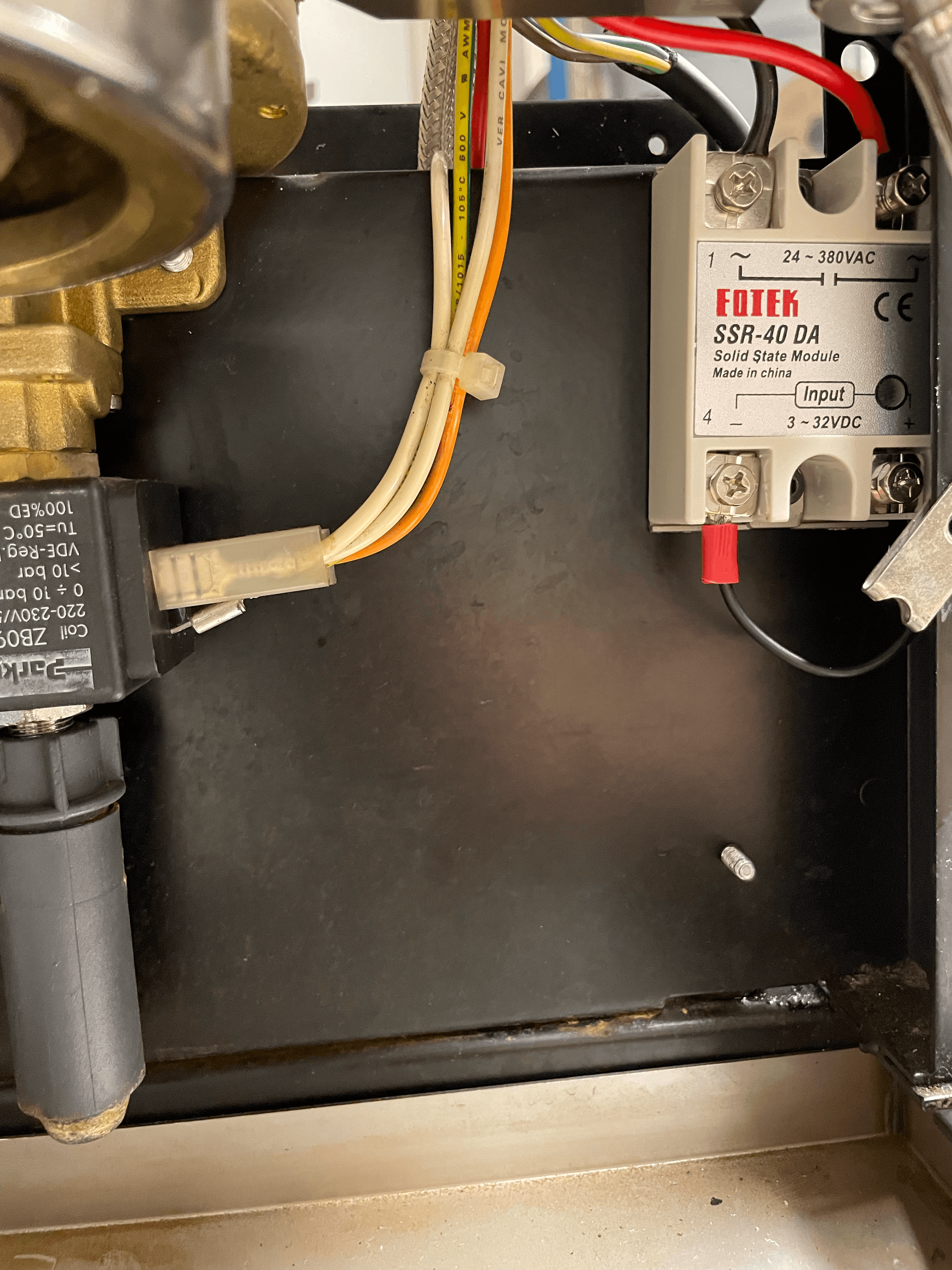 Braided hose without bend